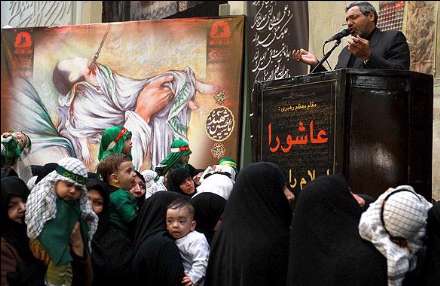 گردهمایی شیرخوارگان حسینی در حرم حضرت معصومه (س)