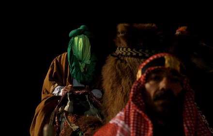 برگزاری مراسم ورود نمادین کاروان امام حسین(ع) به کربلا