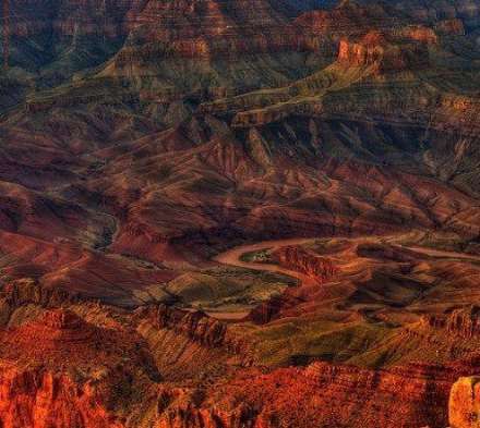 تصاویر دیدنی از پدیده زمین شناسی گراند کانیون