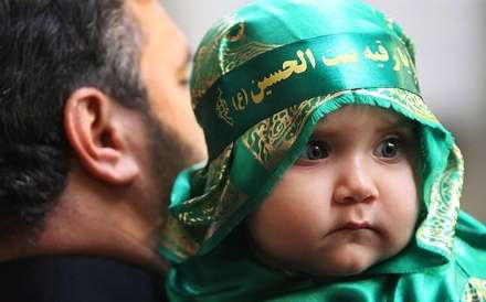 گردهمایی شیرخوارگان حسینی در حرم حضرت معصومه (س)