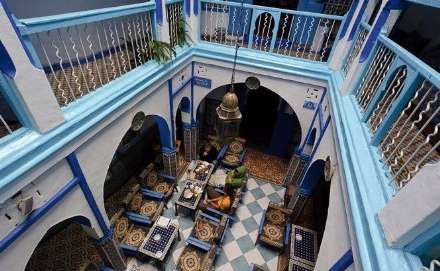 شفشاون؛ شهری سراسر آبی رنگ
