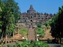 قصری در بوروبودور (جاوه اندونزی)