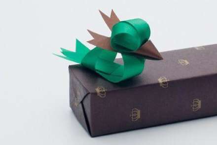 هنرنمایی زیبا با از استفاده از روبان