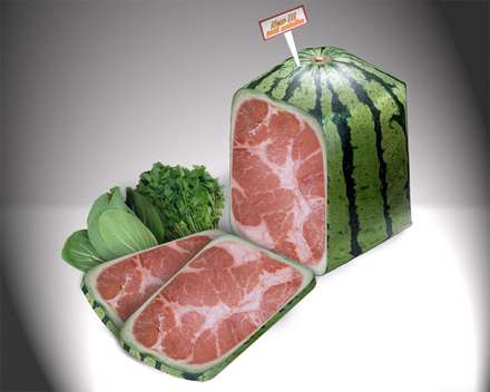 عکس فانتزی( هندوانه ژامبونی)