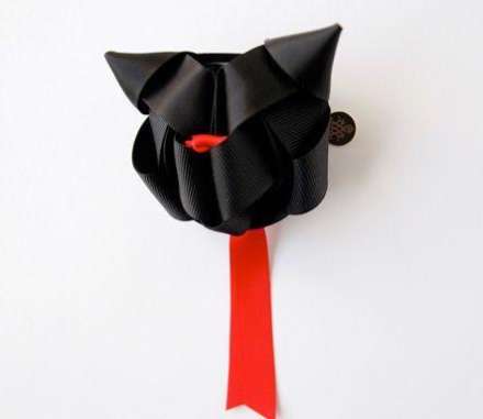 هنرنمایی زیبا با از استفاده از روبان