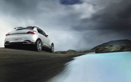 ماشین مفهومی پژو HR1