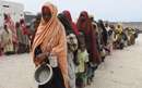 قحطی زدگان سومالی در صف آذوقه