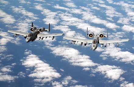 هواپیمای جنگنده A-10 Thunderbolt II