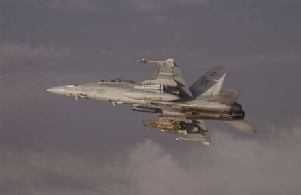 هواپیمای جنگنده F-18D Hornet