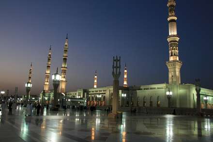 مسجد النبی (صلی الله علیه و آله) در مدینه