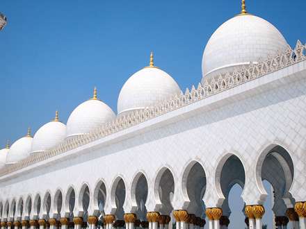 مسجد شیخ زاید در دبی