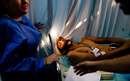 مجروحی در بیمارستان لیبی