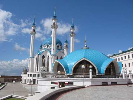 مسجد قل شریف در قازان (روسیه)