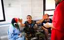 مبارزان لیبی در بیمارستان