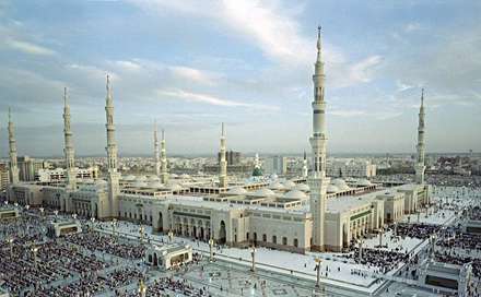مسجد النبی (صلی الله علیه و آله) در مدینه