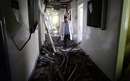 بیمارستان مخروبه در لیبی