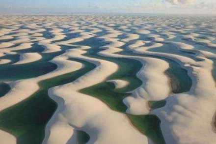 صحنه ای باورنکردنی؛ کویری پر از تالاب