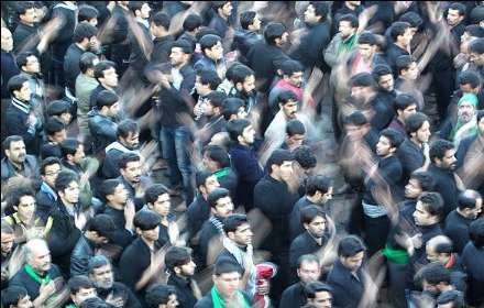 برگزاری مراسم عزاداری روز عاشورا در شهر تفت