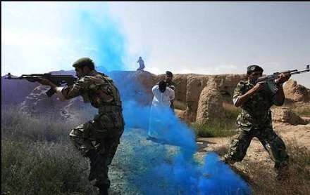 تمرینات نظامی نیروی ویژه هوابرد ارتش