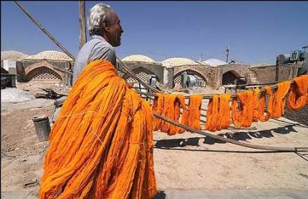 کارگاه رنگرزی سنتی