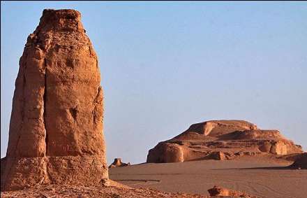 کویر شهداد با کلوت های منحصر به فرد