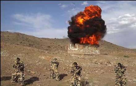 تمرینات نظامی نیروی ویژه هوابرد ارتش