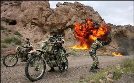 تمرینات نظامی نیروی ویژه هوابرد ارتش