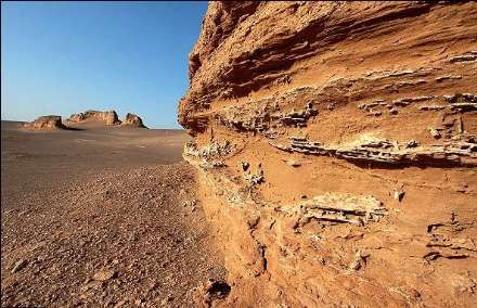 کویر شهداد با کلوت های منحصر به فرد