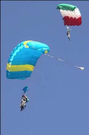 تمرینات نظامی نیروی ویژه هوابرد ارتش