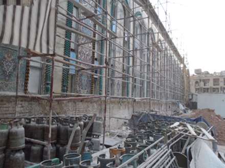 بازسازی و توسعه حرم مطهر حضرت ابالفضل علیه السلام