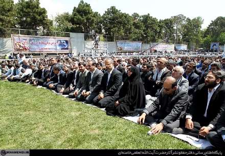 دیدار مقام معظم رهبری با جمعی از کارگران