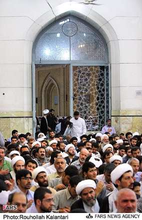 مراسم سالگرد ارتحال آیت الله بهجت ( ره) در قم