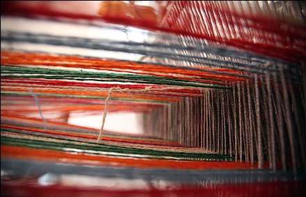 کارگاه سنتی جاجیم بافی