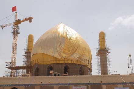 تصاویر حرم امام نقی علیه السلام،زمان باز سازی