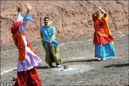 اولین جشنواره بازی های بومی و محلی منطقه 3 کشور