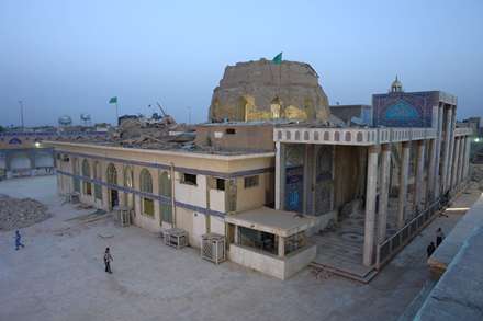 تصاویر حرم امام نقی علیه السلام،بعد از انفجار