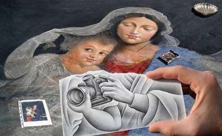 شاهکارهایی با کاغذ و مداد