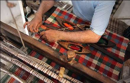 کارگاه سنتی جاجیم بافی