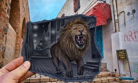 شاهکارهایی با کاغذ و مداد