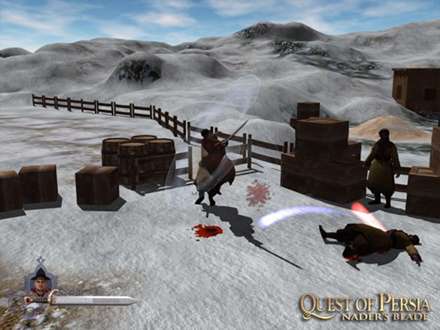 تصویر صحنه ای از بازی ایرانی شمشیر نادر