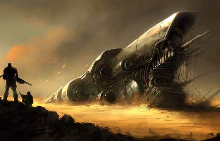 تصویر صحنه ای از بازی آسمان دژ