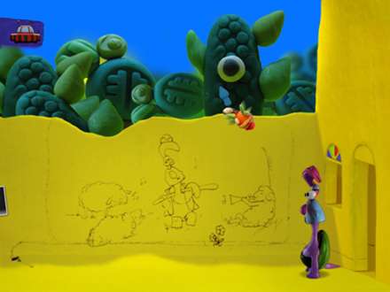 تصویر صحنه ای از بازی ایرانی سیاره خاموش