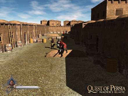 تصویر صحنه ای از بازی ایرانی شمشیر نادر