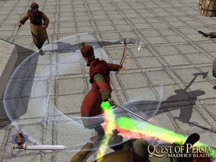 تصویر صحنه ای از بازی ایرانی شمشیر نادر