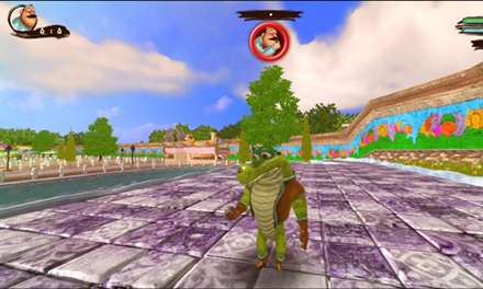 تصویر صحنه ای از بازی ایرانی گاندو