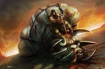 یکی از صحنه های بازی ایرانی گرشاسب