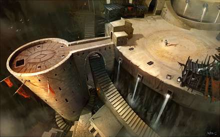 یکی از صحنه های بازی ایرانی گرشاسب