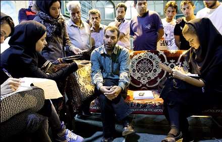 گزارش تصویری از پشت صحنه فیلم سینمایی رسوایی