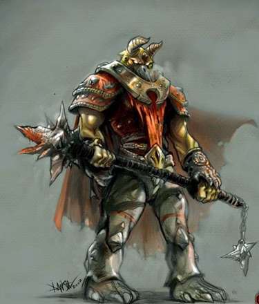 یکی از کرکترهای بازی ایرانی گرشاسب