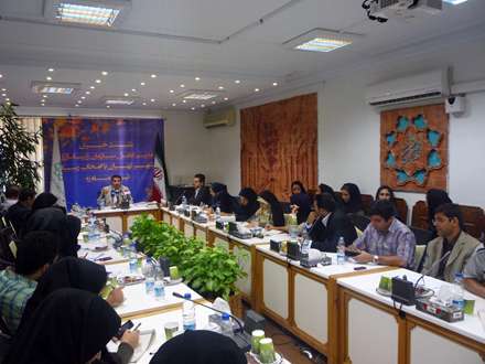 نشست خبری مدیر عامل سازمان زیبا سازی شهر تهران